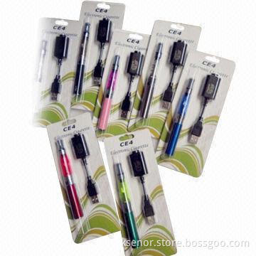 Newest Blister Packing (EGO-CE4) E-cigarettes with 3.7 to 4.2V Nomal Working Voltage